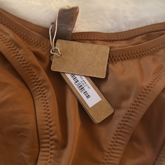 ‼️SALE‼️Skims Mid Coverage Almond Bikini Bottoms NWT - Picture 3 of 3